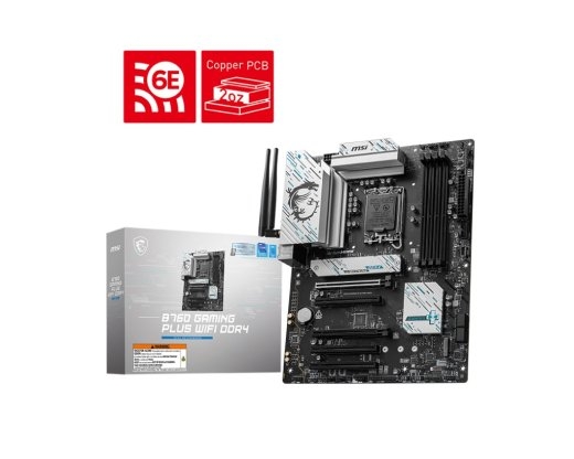 Motherboard B760 GAMING PLUS WIFI s1700 4DDR4 DP/HDMI ATX
