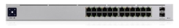 Switch UBIQUITI USW-Pro-24-PoE Type L3 Desktop/pedestal Rack 24x10Base-T / 100Base-TX / 1000Base-T 2xSFP+ PoE ports 24 PoE+ ports 16 400 Watts