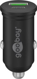 Goobay Dual-USB Car Fast Charger USB-C PD (Power Delivery), 45 W 61739