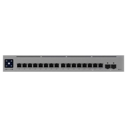 Ubiquiti Switch UniFi Pro Max 16 PoE - 16 Ports - 12x GE (10/100/1000) - 4x GE (100/1000/2500) - 12x PoE+ - 4x PoE++ - 2x SFP+
