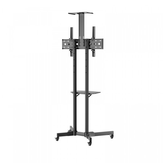 TV trolley stand TB-ST1 for TVs up to 75 inches, 45kg max VESA 600x400