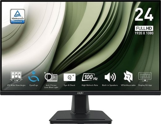 Msi Monitor 23.8 inches PRO MP245G LED/FHD/Flat/100Hz/black