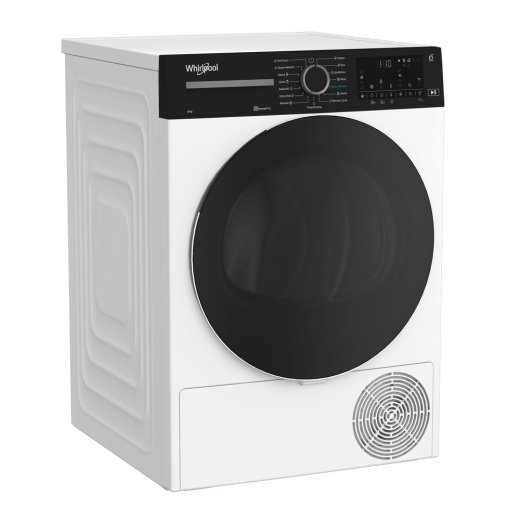Whirlpool Dryer Machine WP C8 WBS EE Energy efficiency class C Front loading 8 kg Digital Depth 61 cm Steam function White