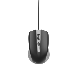 MOUSE USB OPTICAL GREY/BLACK/MUS-4B-01- GEMBIRD