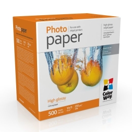 ColorWay Photo Paper, 500 sheets High Glossy 230 g/m² 10x15