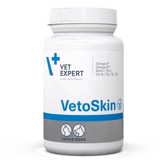 VETEXPERT VetoSkin - supplements for dogs and cats - 90 tablets