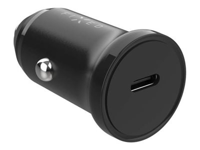 Fixed USB-C Car Charger, 20W FIXCC20N-C-BK