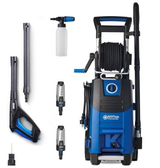 Nilfisk PREMIUM 200-15 pressure washer Upright Electric 650 l/h Blue, Black