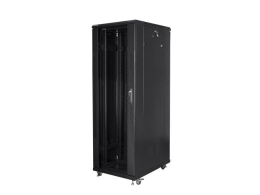 Lanberg Rack cabinet 19" free-standing 47U/800x800 (flat pack) FF01-8847-12B Black