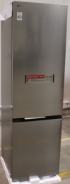 SALE OUT. LG GBBS322CPY Refrigerator, C, Free-standing, Combi, Height 2.03 m, Net fridge 262 L, Net freezer 113 L, Silver LG Refrigerator GBBS322CP...