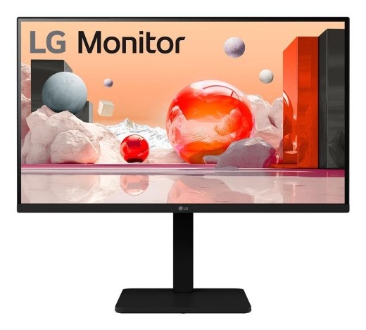 LCD Monitor LG 27" Panel IPS 1920x1080 16:9 100Hz Matte Speakers Swivel Pivot Height adjustable Tilt Colour Black 27BA550-B