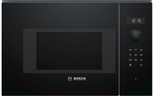 Bosch Serie 6 BFL524MB0 microwave Black Solo microwave Built-in 20 L 800 W