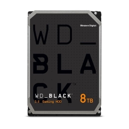 HDD WESTERN DIGITAL Black 8TB SATA 256 MB 7200 rpm 3,5" WD8001FZBX