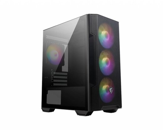 Case MSI MAG FORGE M100R Micro Not included MiniITX Colour Black MAGFORGEM100R