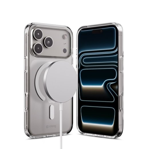 Crong Case MagSafe iPhone 17 Pro transparent