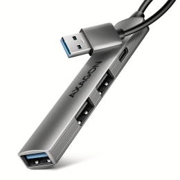 AXAGON ALU STRIP USB-A 4 port hub HUE-STA