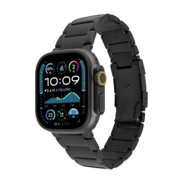 Fixed Titanium Strap for Apple Watch 44/45/46/49mm Black Titanium
