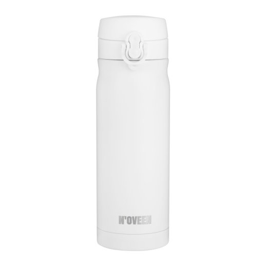 Thermal bottle NOVEEN TB811 white mat 400 ml