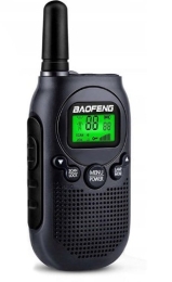 Walkie-Talkie Baofeng BF-T6 Panda Schwarz, 2 pcs