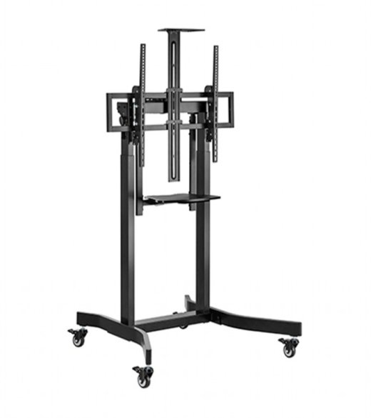 TV rack with a 55-100 inches mobile height adjustment