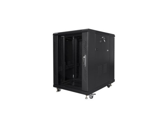 Free standing cabinet 19 inches 15U 600X800mm black
