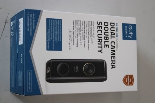 SALE OUT. Anker Eufy Doorbell 2 Pro, Black SALE OUT. Anker Eufy Doorbell 2 Pro UNPACKED, SCRATCHED TOP