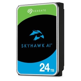 HDD SEAGATE SkyHawk AI 24 TB Serial ATA III Buffer 512 MB 7200 RPM 3.5 " ST24000VE002