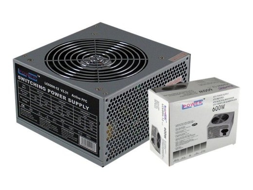 LC Power power supply Office LC600H-12 V2.31 - 600 Watt