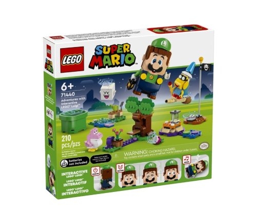 Super Mario Adventures with Interactive LEGO Luigi