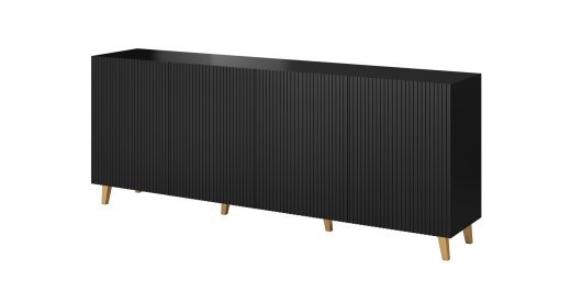 Cama Commode PAFOS 200x42x82 Black matt