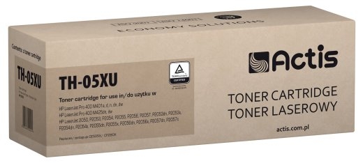 Actis TH-05XU Toner Universal (replacement for HP 05X, CE505X, 80X, CF280X, TH-80X, Standard; 7200 pages; black)