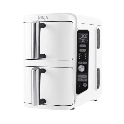 Ninja SL400EUWH fryer Double 9.5 L Stand-alone 2470 W Hot air fryer White