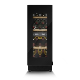 Caso Wine cooler WineDeluxe WDU 18 Energy efficiency class F Built-in Bottles capacity 18 Black