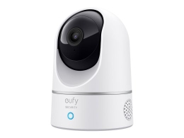 Anker Eufy Security Indoor Camera Cam 2K Pan & Tilt Tabletop/Ceiling-Mounted H.265, H.264 SD card, Max 128GB