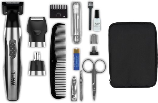 WAHL Deluxe Travel Kit 05604-616 Cordless Number of length steps 5 Black