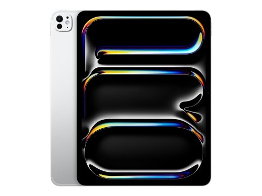 Apple iPad Pro 13 " Silver OLED, Ultra Retina XDR 2752 x 2064 pixels 16 1000 Wi-Fi Front camera 12 MP Rear camera Bluetooth 6 iPadOS USB-C charging...