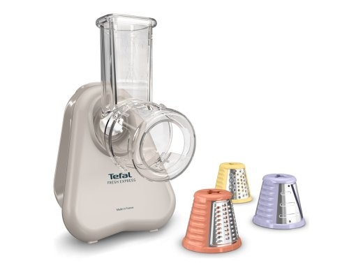 TEFAL Vegetable slicer Fresh Express DN853BE0 Light Gray 150 W