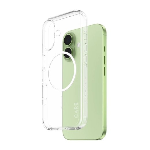 PanzerGlass Flagship Case Back cover Apple iPhone 17 Recycled plastic Transparent Urban Explorer w. White MagSafe