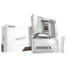 AORUS B850 STEALTH ICE - motherboard - ATX - LGA1851 Socket - AMD B850