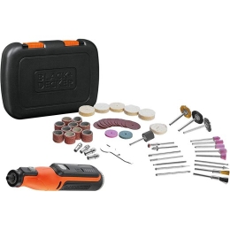 BLACK & DECKER 8V Cordless Rotary Tool With Kit Box BCRT8IK-XJ