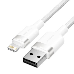 CABLE USB2.0 TO LIGHTNING/2M WHITE LANWH VENTION