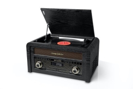Muse Turntable micro system MT-115W USB port AUX in CD player FM radio Wireless connection