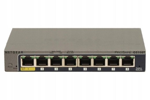 Switch Smart GS108T 8x1Gb