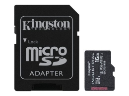 Kingston Flash-Card incl. SD-Adapter Industrial - microSDHC UHS-I - 16
