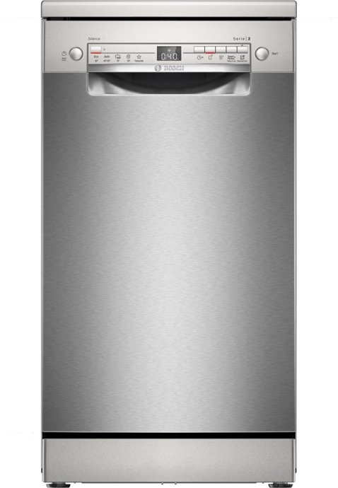 Bosch SPS2HKI02E Freestanding dishwasher 45 cm Brushed steel