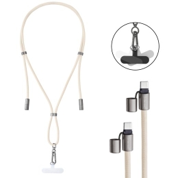 CABLE USB-C TO USB-C 1.65M/LANYARD BEIGE 7991001 INTENSO