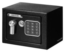 Yale YSV/170/DB2 Free Standing Safe 3.8 l Steel Black
