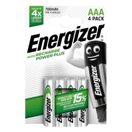 Energizer Battery Power Plus AAA L92 700 mAh 4 pcs. Blister
