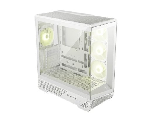Case MSI ATX/micro ATX/Mini-ITX White/Transparent Midi Tower MAG PANO 130R PZ WHITE MAGPANO130RPZWHITE
