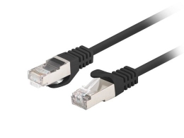 Patchcord cat.6 FTP 1.5M 10-pack fluke passed black